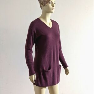 KNIT by Hampshire Studio Sweater Tunic Dress Sz S